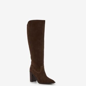 Brown Knee-High Women's Boots